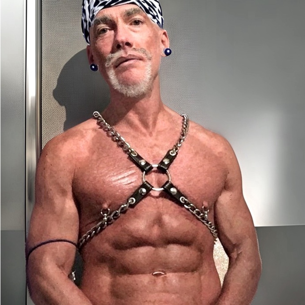 Chain harness. Hot!